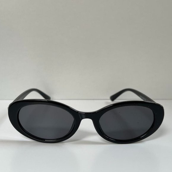 Vintage unique retro style black round clout goggles sunglasses - Picture 1 of 5